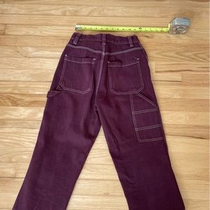 Pacsun Maroon Cargo Pants